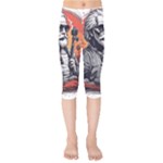 ai generator t hirt design Kids  Capri Leggings 