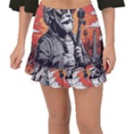 ai generator t hirt design Fishtail Mini Chiffon Skirt