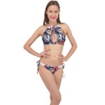 ai generator t hirt design Cross Front Halter Bikini Set