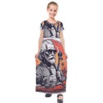 ai generator t hirt design Kids  Short Sleeve Maxi Dress