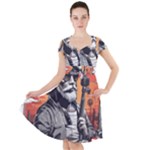ai generator t hirt design Cap Sleeve Midi Dress