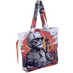 Drawstring Tote Bag 