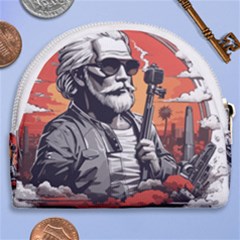 Horseshoe Style Canvas Pouch 