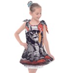 ai generator t hirt design Kids  Tie Up Tunic Dress