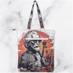 Double Zip Up Tote Bag 