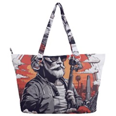 Full Print Shoulder Bag 
