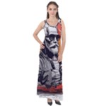 ai generator t hirt design Sleeveless Velour Maxi Dress
