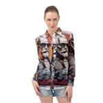 ai generator t hirt design Long Sleeve Chiffon Shirt