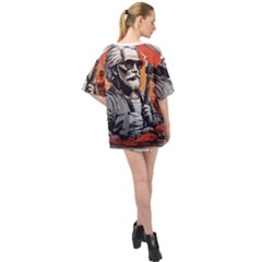 Oversized Chiffon Top 