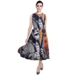 ai generator t hirt design Round Neck Boho Dress