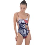 ai generator t hirt design Tie Strap One Piece Swimsuit