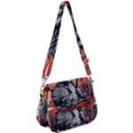 ai generator t hirt design Saddle Handbag