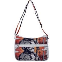 Zip Up Shoulder Bag 