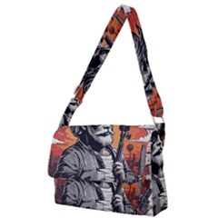 Full Print Messenger Bag (L) 