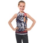 ai generator t hirt design Kids  Sleeveless Polo T-Shirt