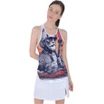 ai generator t hirt design Racer Back Mesh Tank Top