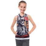 ai generator t hirt design Kids  Sleeveless Hoodie