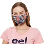 ai generator t hirt design Crease Cloth Face Mask (Adult)