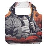 ai generator t hirt design Premium Foldable Grocery Recycle Bag