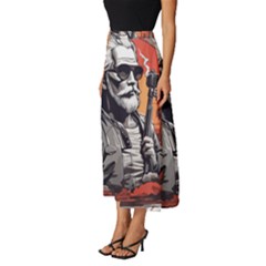 Classic Midi Chiffon Skirt 