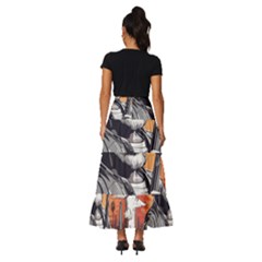 Tiered Ruffle Maxi Skirt 
