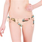 Seamless Pattern Owls Dream Cute Style Pajama Fabric Bikini Bottoms