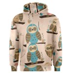 Seamless Pattern Owls Dream Cute Style Pajama Fabric Men s Core Hoodie