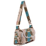 Seamless Pattern Owls Dream Cute Style Pajama Fabric Multipack Bag