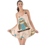 Seamless Pattern Owls Dream Cute Style Pajama Fabric Love the Sun Cover Up