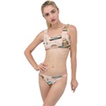 Seamless Pattern Owls Dream Cute Style Pajama Fabric The Little Details Bikini Set