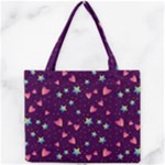Colorful Stars Hearts Seamless Vector Pattern Mini Tote Bag
