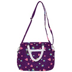 Rope Handles Shoulder Strap Bag 