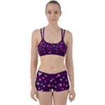Colorful Stars Hearts Seamless Vector Pattern Perfect Fit Gym Set