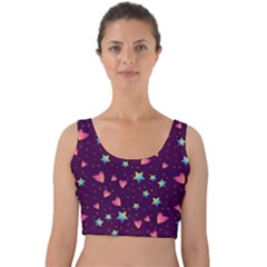Velvet Crop Top 