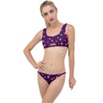 Colorful Stars Hearts Seamless Vector Pattern The Little Details Bikini Set