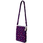 Colorful Stars Hearts Seamless Vector Pattern Multi Function Travel Bag