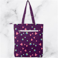 Double Zip Up Tote Bag 