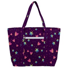 Zip Up Canvas Bag 