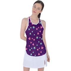 Racer Back Mesh Tank Top 
