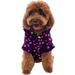 Colorful Stars Hearts Seamless Vector Pattern Dog Coat