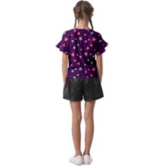 Kids  Cut Out Flutter Sleeves 