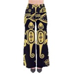 Mexican Culture Golden Tribal Icons So Vintage Palazzo Pants