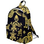 Mexican Culture Golden Tribal Icons The Plain Backpack