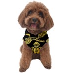 Mexican Culture Golden Tribal Icons Dog Sweater