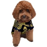 Mexican Culture Golden Tribal Icons Dog T-Shirt