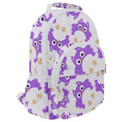 Rounded Multi Pocket Backpack 