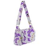 Purple Owl Pattern Background Multipack Bag