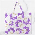 Zipper Large Tote Bag 
