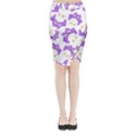 Midi Wrap Pencil Skirt 