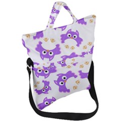 Fold Over Handle Tote Bag 